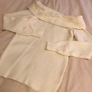 Loft white sweater!